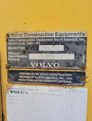 L90DV64839 - 2002 VOLVO L90D YELLOW photo 10