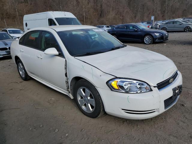 2G1WT57N091193437 - 2009 CHEVROLET IMPALA 1LT WHITE photo 4