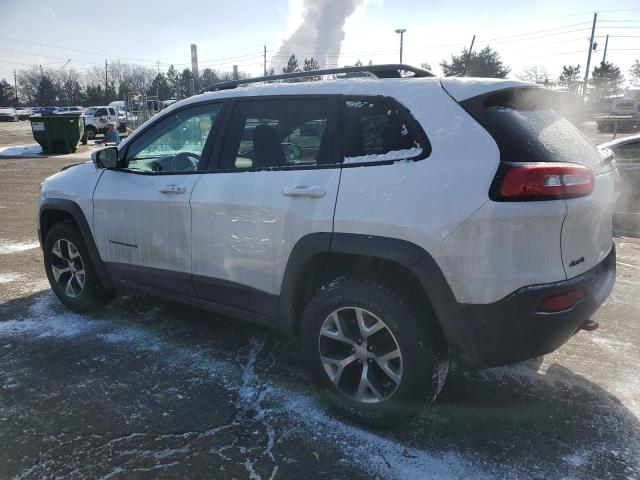 1C4PJMBB6JD545342 - 2018 JEEP CHEROKEE TRAILHAWK WHITE photo 2