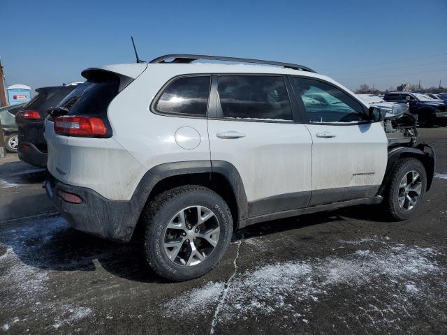 1C4PJMBB6JD545342 - 2018 JEEP CHEROKEE TRAILHAWK WHITE photo 3