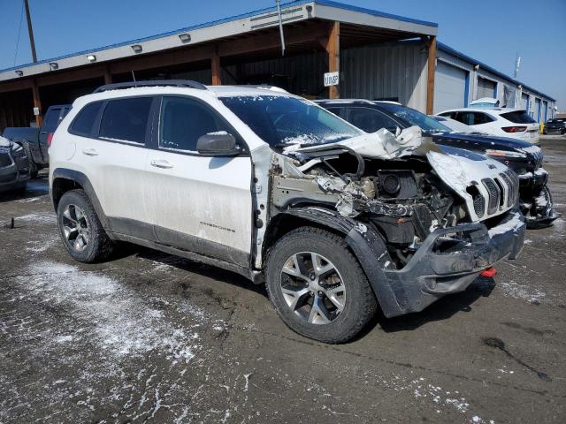 1C4PJMBB6JD545342 - 2018 JEEP CHEROKEE TRAILHAWK WHITE photo 4