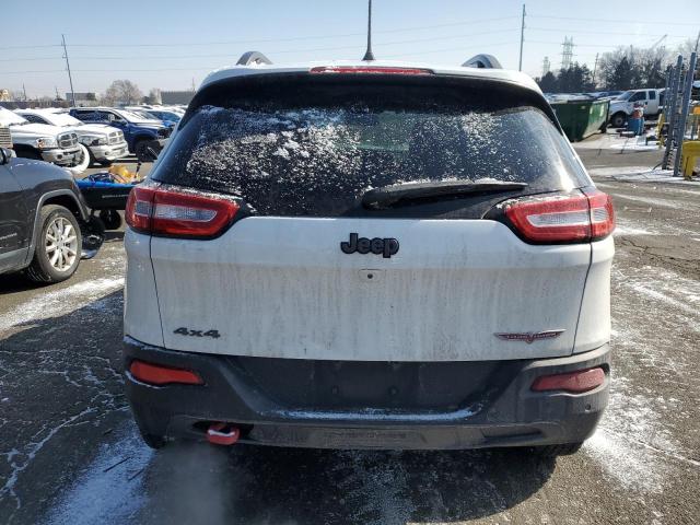 1C4PJMBB6JD545342 - 2018 JEEP CHEROKEE TRAILHAWK WHITE photo 6