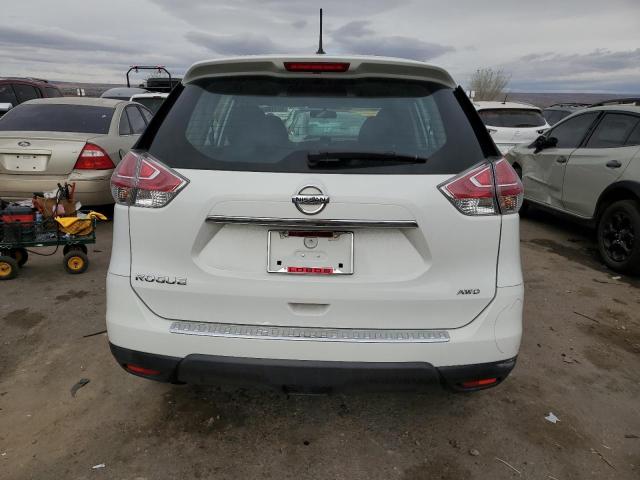 5N1AT2MV1GC914503 - 2016 NISSAN ROGUE S WHITE photo 6