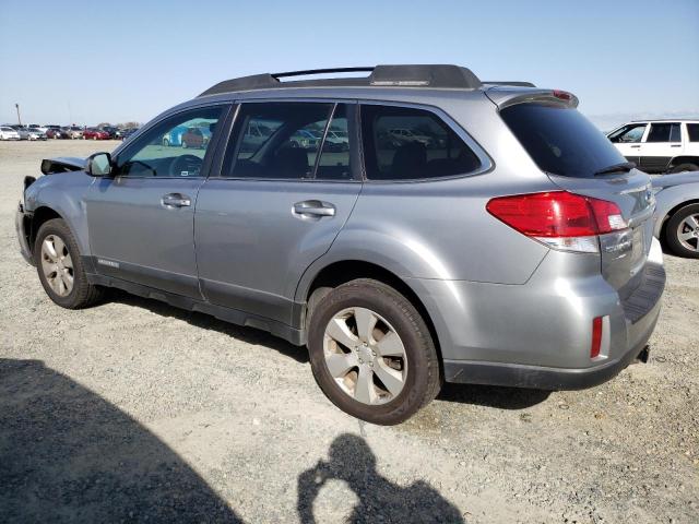 4S4BRBGC6B3320348 - 2011 SUBARU OUTBACK 2.5I PREMIUM SILVER photo 2