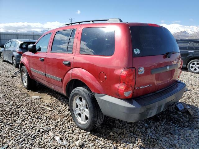 1D8HB38N88F158076 - 2008 DODGE DURANGO SXT RED photo 2