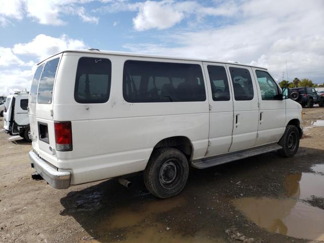 1FBSS31L66HA80397 - 2006 FORD ECONOLINE E350 SUPER DUTY WAGON WHITE photo 3