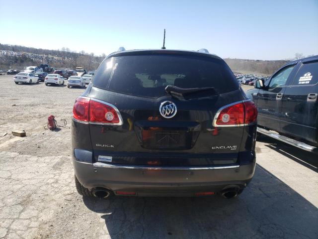 5GAKVBEDXCJ237855 - 2012 BUICK ENCLAVE BLACK photo 6