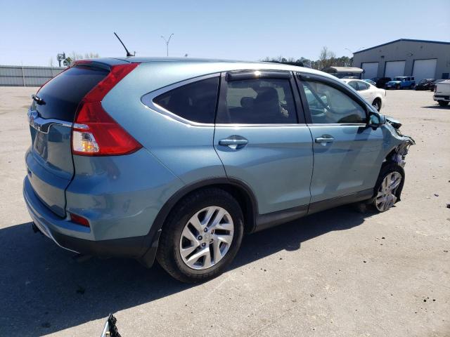 2HKRM3H58GH567079 - 2016 HONDA CR-V EX TEAL photo 3