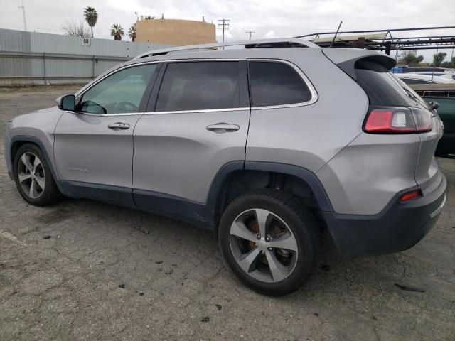 1C4PJLDB5KD434001 - 2019 JEEP CHEROKEE LIMITED SILVER photo 2