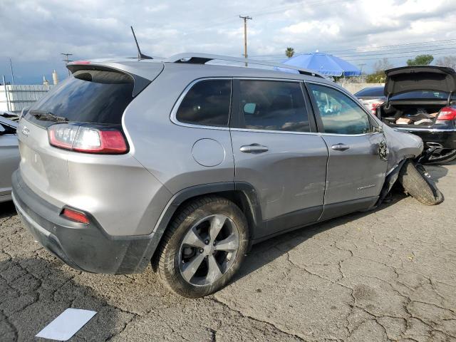 1C4PJLDB5KD434001 - 2019 JEEP CHEROKEE LIMITED SILVER photo 3