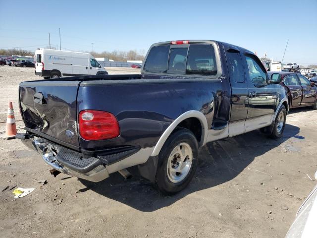 2FTRX07L01CA06250 - 2001 FORD F150 BLUE photo 3