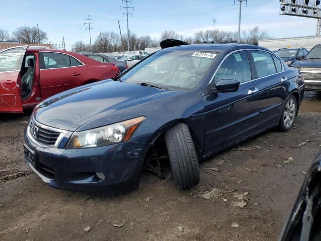 5KBCP3F84AB008436 - 2010 HONDA ACCORD EXL BLUE photo 1