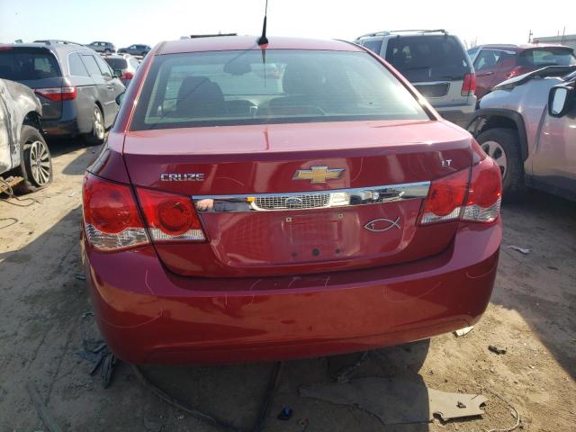 1G1PC5SB7D7279759 - 2013 CHEVROLET CRUZE LT RED photo 6