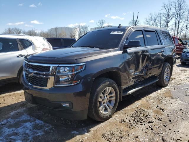 1GNSKBKC4GR171742 - 2016 CHEVROLET TAHOE K1500 LT CHARCOAL photo 1