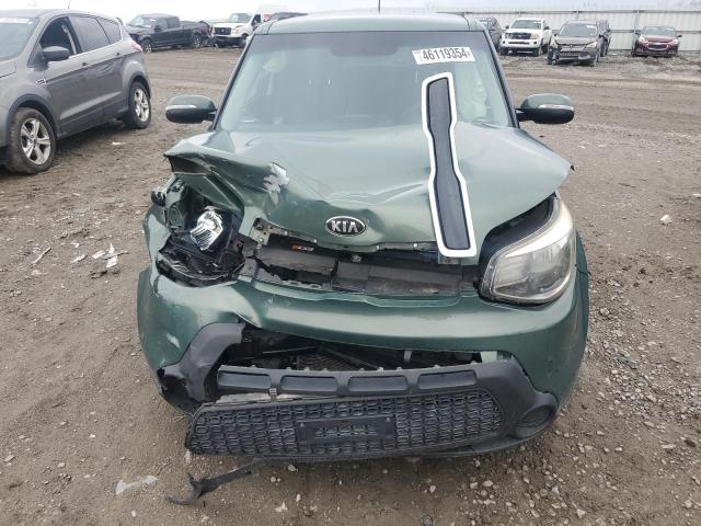 KNDJP3A50E7032828 - 2014 KIA SOUL + GREEN photo 5