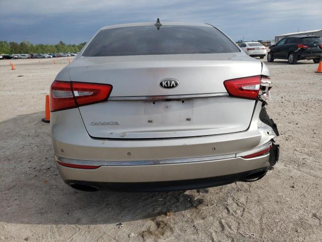 KNALN4D75E5127296 - 2014 KIA CADENZA PREMIUM GRAY photo 6