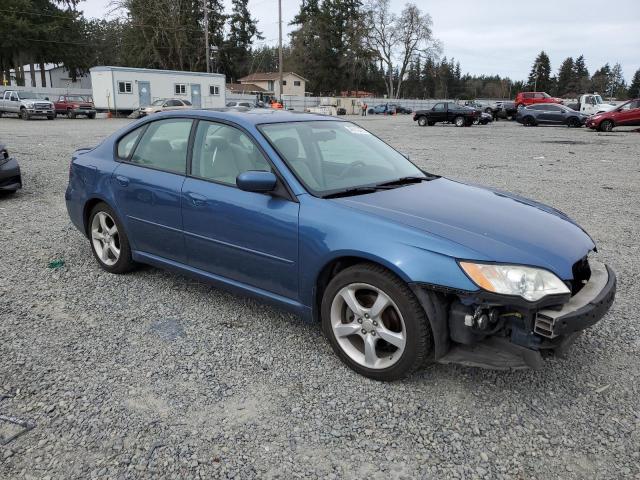 4S3BL616487218645 - 2008 SUBARU LEGACY 2.5I BLUE photo 4