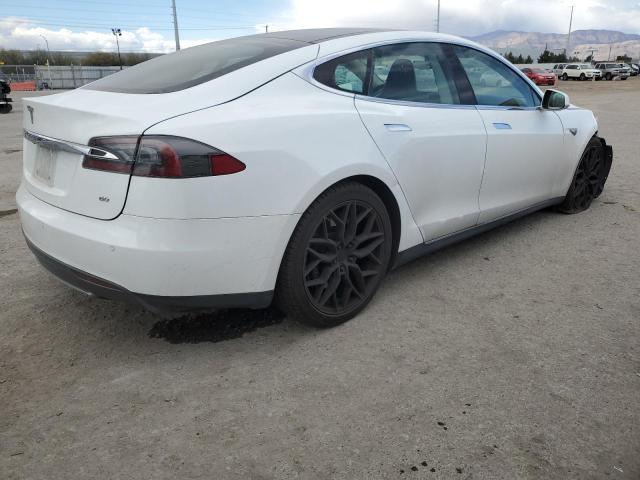 5YJSA1CG3DFP20372 - 2013 TESLA MODEL S 白色 照片 3