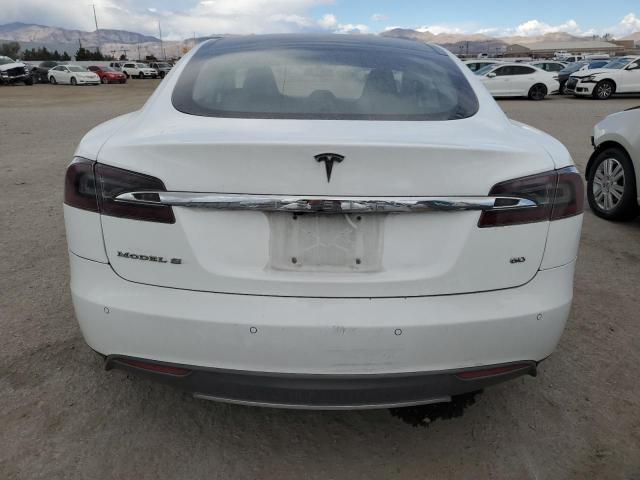 5YJSA1CG3DFP20372 - 2013 TESLA MODEL S WHITE photo 6