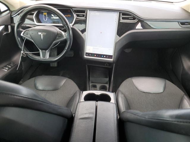 5YJSA1CG3DFP20372 - 2013 TESLA MODEL S WHITE photo 8