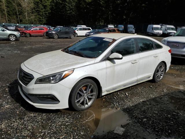 5NPE34AB2HH571301 - 2017 HYUNDAI SONATA SPORT WHITE photo 1