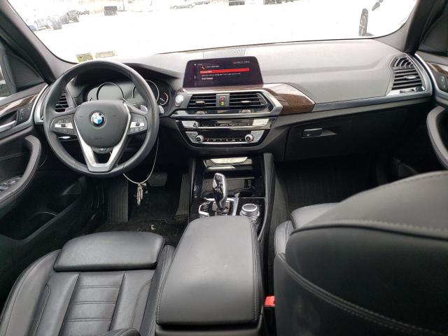 5UXTY5C02M9G54273 - 2021 BMW X3 XDRIVE30I BLACK photo 8