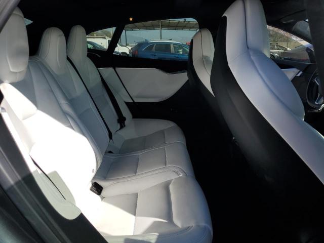 5YJSA1E27HF228676 - 2017 TESLA MODEL S GRAY photo 10