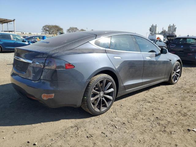 5YJSA1E27HF228676 - 2017 TESLA MODEL S GRAY photo 3
