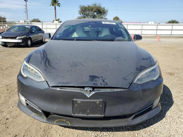 5YJSA1E27HF228676 - 2017 TESLA MODEL S GRAY photo 5