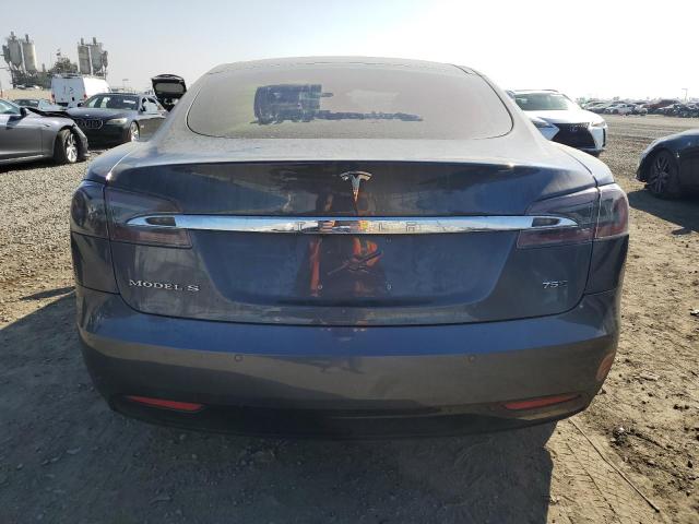5YJSA1E27HF228676 - 2017 TESLA MODEL S GRAY photo 6