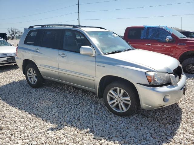 JTEEW21AX60012636 - 2006 TOYOTA HIGHLANDER HYBRID SILVER photo 4