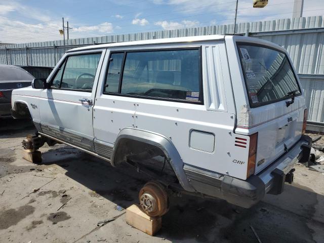 1J4FJ57S0ML598181 - 1991 JEEP CHEROKEE LAREDO WHITE photo 2