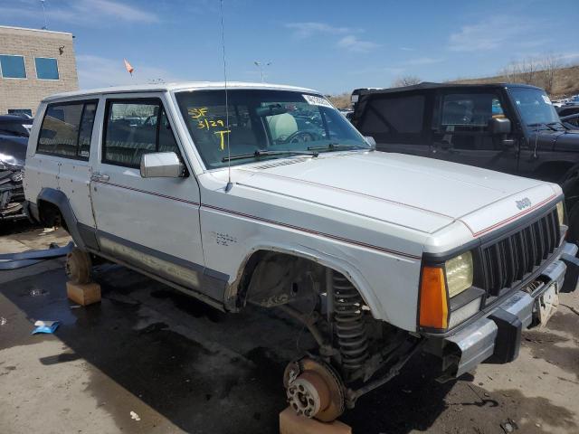 1J4FJ57S0ML598181 - 1991 JEEP CHEROKEE LAREDO WHITE photo 4