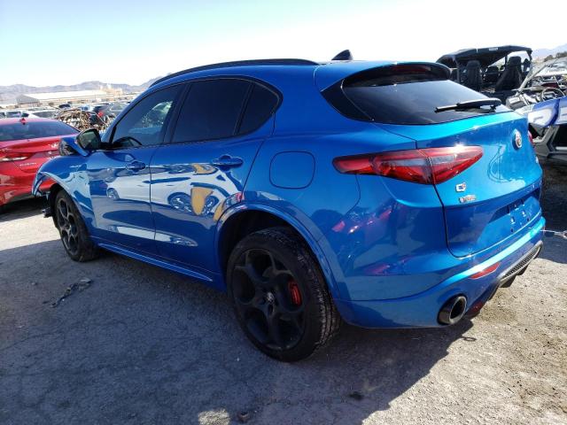 ZASPAKBN1N7D39629 - 2022 ALFA ROMEO STELVIO TI ლურჯი ფოტო 2