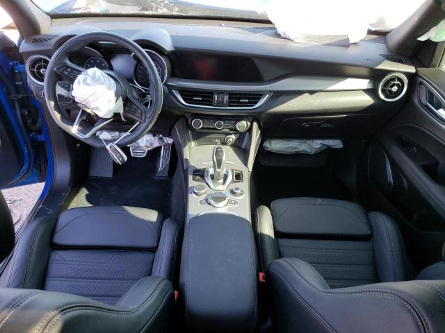 ZASPAKBN1N7D39629 - 2022 ALFA ROMEO STELVIO TI ლურჯი ფოტო 8