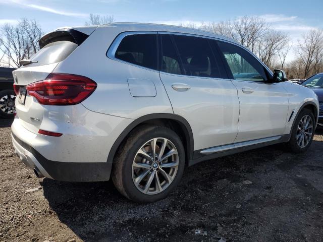 5UXTR9C56KLP93139 - 2019 BMW X3 XDRIVE30I WHITE photo 3