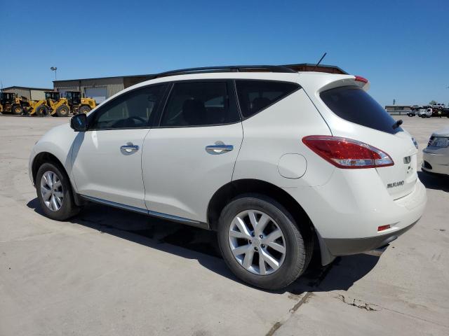 JN8AZ1MU4CW110780 - 2012 NISSAN MURANO S WHITE photo 2