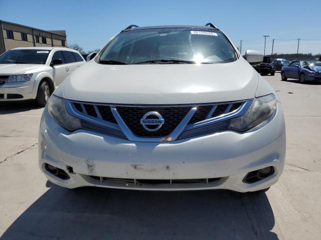 JN8AZ1MU4CW110780 - 2012 NISSAN MURANO S WHITE photo 5