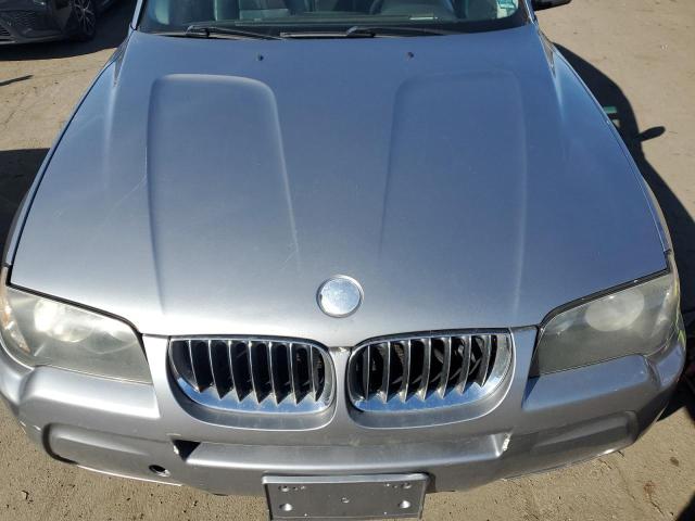 WBXPA93446WG91592 - 2006 BMW X3 3.0I SILVER photo 11