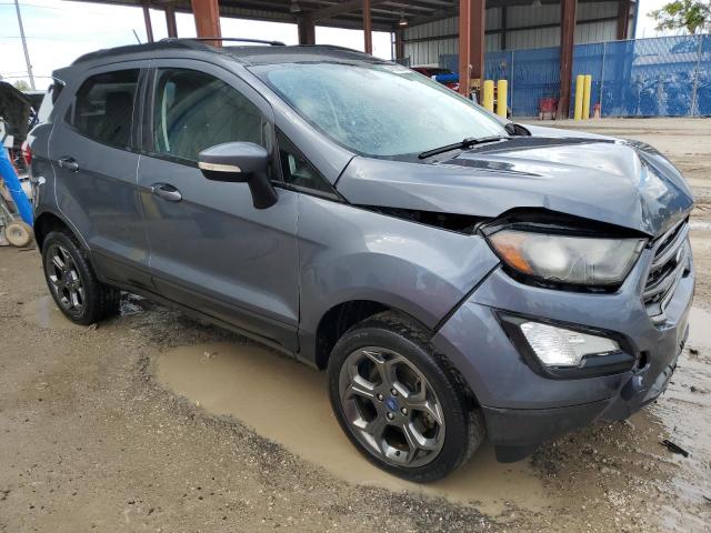 MAJ6P1CL6JC184531 - 2018 FORD ECOSPORT SES GRAY photo 4