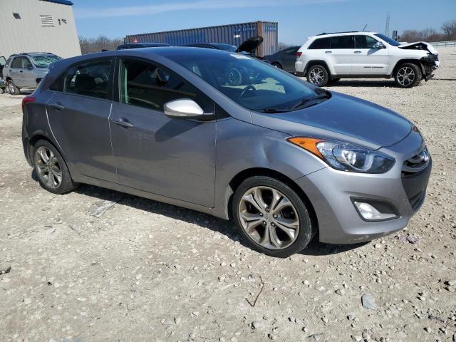 KMHD35LEXDU096792 - 2013 HYUNDAI ELANTRA GT GRAY photo 4