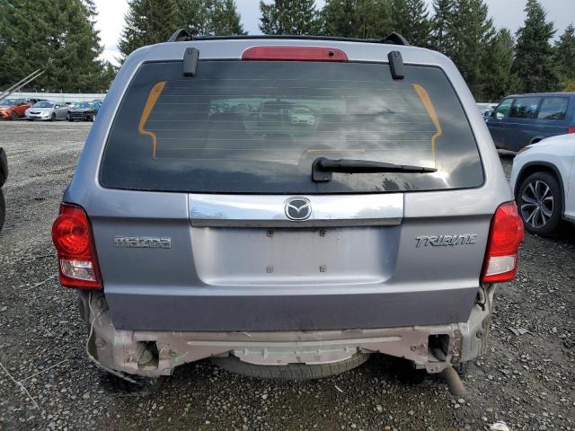 4F2CZ061X8KM26278 - 2008 MAZDA TRIBUTE S BLUE photo 6