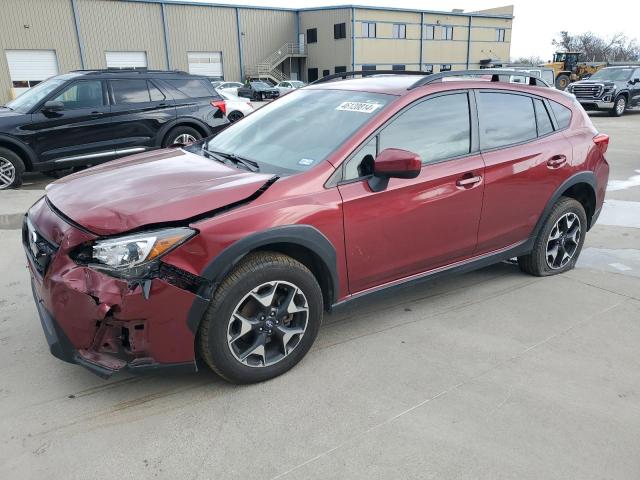 JF2GTACC1KH220366 - 2019 SUBARU CROSSTREK PREMIUM MAROON photo 1