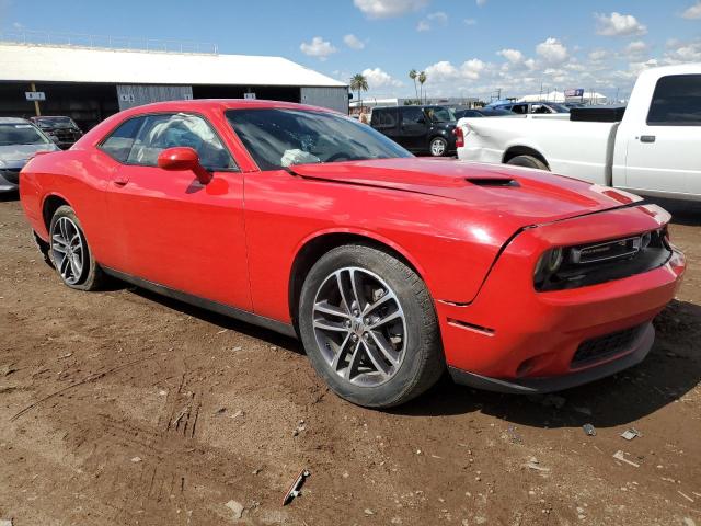 2C3CDZGG7KH526122 - 2019 DODGE CHALLENGER SXT RED photo 4