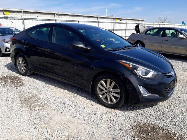 5NPDH4AE9FH592540 - 2015 HYUNDAI ELANTRA SE BLACK photo 4