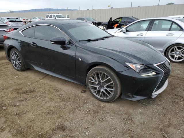 JTHHE5BC0F5004021 - 2015 LEXUS RC 350 BLACK photo 4