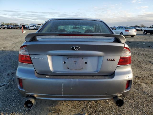 4S3BL676096211271 - 2009 SUBARU LEGACY 2.5 GT GRAY photo 6