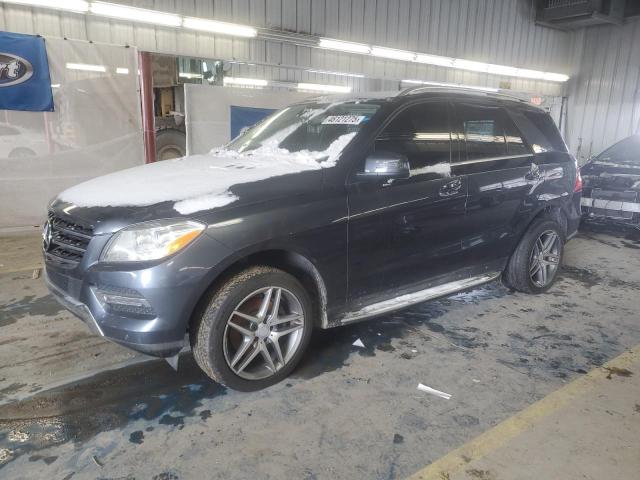 4JGDA5HB5DA170738 - 2013 MERCEDES-BENZ ML 350 4MATIC GRAY photo 1