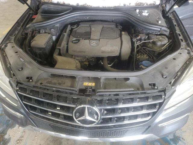 4JGDA5HB5DA170738 - 2013 MERCEDES-BENZ ML 350 4MATIC GRAY photo 12