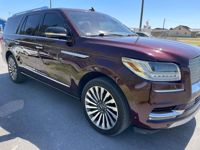 5LMJJ3LT6JEL09557 - 2018 LINCOLN NAVIGATOR L RESERVE MAROON photo 1